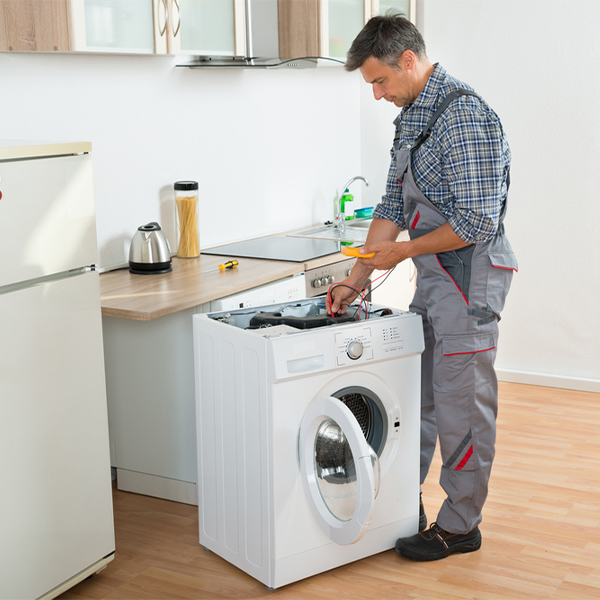 can you walk me through the steps of troubleshooting my washer issue in Tuckasegee North Carolina